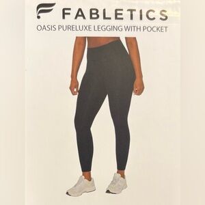 Fabletics Oasis Pureluxe High Waisted Leggings with Pockets